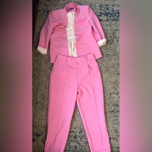 Zara Vibrant Pink Women's Pantsuit